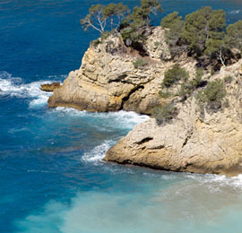 Beaches of Les Lecques